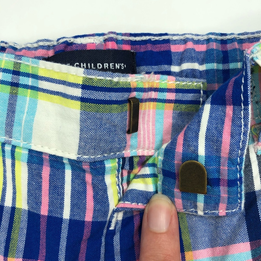 THE CHILDREN'S PLACE | Plaid Woven Shorts - Picture 5 of 9